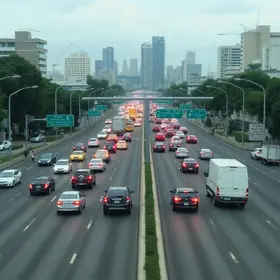 trânsito em SP