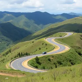 nova pista da Serra das Araras
