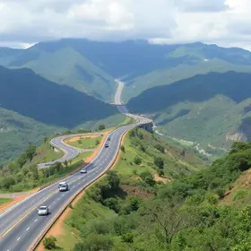 obra na Serra das Araras