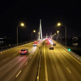 obras no viaduto Hélio Smidt