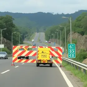 bloqueio na rodovia presidente dutra