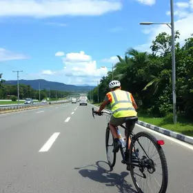 ciclista mal súbito