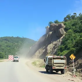 bloqueios na Serra das Araras