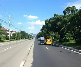 obras na Via Dutra