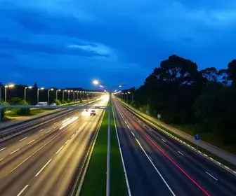 iluminação na Dutra